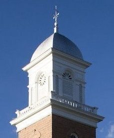 Heber City Tabernacle tower.